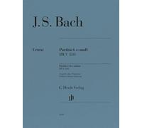 Johann Sebastian Bach - Partita Nr. 6 e-moll BWV 830: Besetzung: Klavier zu zwei Händen