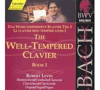 Johann Sebastian Bach ,Robert Levin - Bach: The Well-Tempered Clavier, Book I, BWV 846-869 (Edition Bachakademie Vol 116) /Levin (harpsichord, clavichord, organ) By Johann Sebastian Bach ,Robert Levin (2000-07-10)