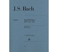 Johann sebastian bach : six partitas bwv 825-830 - piano ou clavier: Instrumentation: Piano solo