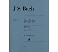 Johann sebastian bach : six partitas bwv 825-830 - piano ou clavier - sans les doigtes: Instrumentation: Piano solo