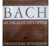 Johann Sebastian Bach / Stuttgarter Kammerorchester Dirigent Karl Münchinger - Musikalisches Opfer - Decca - 72535, Opera - ST 72535