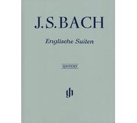 Johann Sebastian Bach – Suites inglesas BWV 806–811 – Piano con digitación – Tapa de lino