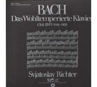 Johann Sebastian Bach , Sviatoslav Richter - Das Wohltemperierte Klavier 1. Teil - Melodia-Eurodisc - 29 247-4