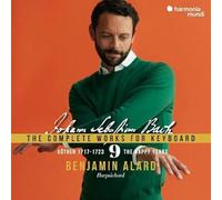 Benjamin Alard – The Complete Works for Keyboard V.9 ("the Happy Years", Köthen 1717-1723) – CD