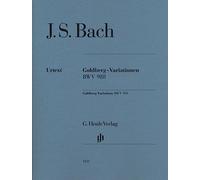 Johann sebastian bach : variations goldberg bwv 988 - piano: Urtextausgabe ohne Fingersatz