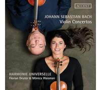Johann Sebastian Bach / Florian Deuter, Mònica Waisman – Conciertos para violín – CD