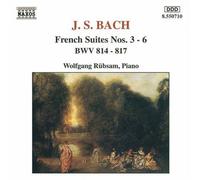 Johann Sebastian J.S. Bach: French Suites Nos. 3-6, BWV81 (CD) (Importación USA)