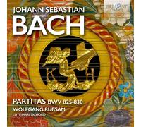 Johann Sebastian Johann Sebastian Bach: Partitas BWV 825 (CD) (Importación USA)