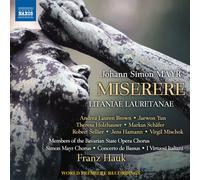 Johann Simon Ma Johann Simon Mayr: Miserere/Litaniae Laur (CD) (Importación USA)