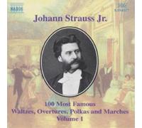Johann Strauss 100 Most Famous Waltzes, Overtures, Polka (CD) (Importación USA)