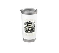 Johann Strauss Compositor Pianista Vaso térmico de acero inoxidable de doble pared
