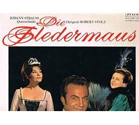 johann strauss - die fledermaus (querschnitt) 33 tours [Vinyl] johann strauss; robert stolz; renate holm; rudolf schock; wilma lipp; cesare curzi and walter berry