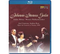 Johann Strauss Gala (Blu-ray) Strauss J. Rost Carreras Mehta (Importación USA)