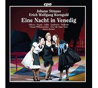 Johann Strauss II : Eine Nacht in Venedig, opérette. Odinius, Zemann, Pratscher, Puszta, Geller, Burkert.