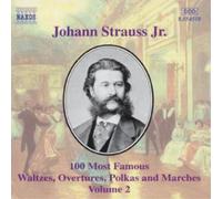 Johann Strauss J. Strauss Jr.: 100 Most Famous Works Vol (CD) (Importación USA)