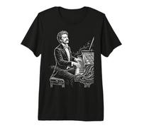 Johann Strauss Piano Compositor Pianista Camiseta Premium