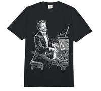 Johann Strauss Piano Compositor Pianista Comfort Colors Adult Heavyweight T-Shirt