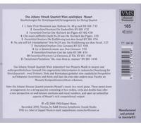 Johann Strauss Quartett Wien - Mozart Arranged for String Quartet