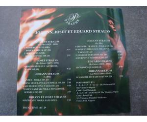 Johann STRAUSS - STRASS - Polkas, Valses et Marches