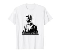 Johann Strauss Wiener Walzer Música Rey del vals Opereta Opereta Camiseta