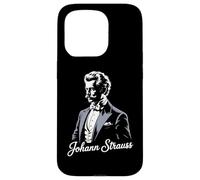 Johann Strauss Wiener Walzer Música Rey del vals Opereta Opereta Carcasa para iPhone 15 Pro