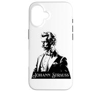 Johann Strauss Wiener Walzer Música Rey del vals Opereta Opereta Carcasa para iPhone 16
