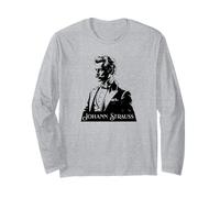 Johann Strauss Wiener Walzer Música Rey del vals Opereta Opereta Manga Larga