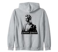 Johann Strauss Wiener Walzer Música Rey del vals Opereta Opereta Sudadera con Capucha