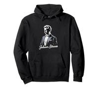Johann Strauss Wiener Walzer Música Rey del vals Opereta Opereta Sudadera con Capucha