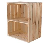 Johanna Kistenkolli - Caja de madera (50 x 40 x 30 cm), diseño de flores