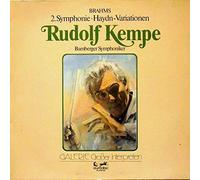 Johannes Brahms / Bamberger Symphoniker Conducted By Rudolf Kempe - Symphony No. 2 In D Major. Op. 73 / Haydn Variotions - Eurodisk - 27 641 XAK