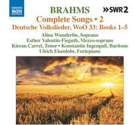 Johannes Brahms Brahms: Complete Songs: Deutsche Volkslie (CD) (Importación USA)