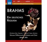 Johannes Brahms Brahms: Ein Deutsches Requiem (Blu-ray) Audio (Importación USA)