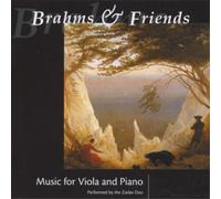 Johannes Brahms Brahms & Friends: Music for Viola and Pia (CD) (Importación USA)