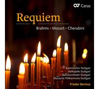 Brahms, Mozart, Cherubini : Requiem. Bernius.
