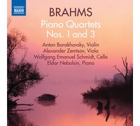 Johannes Brahms Brahms: Piano Quartets Nos. 1 and 3 (CD) Album (Importación USA)