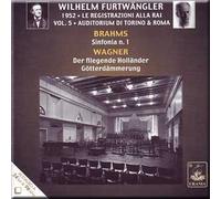 Johannes Brahms - Brahms - Sinfonia n.1 / Wagner - Der fligiende Hollander - Wihelm Furtwangler (UK