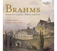 Johannes Brahms Brahms: Sonata for 2 Pianos/Haydn Variati (CD) (Importación USA)