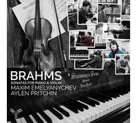 Johannes Brahms Brahms: Sonatas for Piano & Violin (CD) Album (Importación USA)