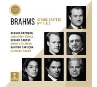 Johannes Brahms Brahms: String Sextets Nos. 1 & 2 (CD) Album (Jewel Case)