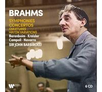 Johannes Brahms Brahms: Symphonies, Concertos, Overtures, (CD) (Importación USA)