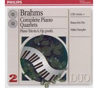Johannes Brahms Complete Piano Quartets (CD) Album (Importación USA)