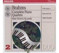Beaux Arts Trio - Philips Brahms: Complete Piano Quartets (1996), Joyero