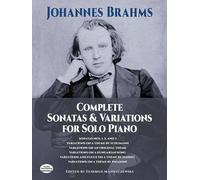 Johannes brahms : complete sonatas and variations for solo piano (Dover Classical Piano Music)