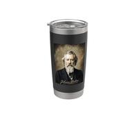 Johannes Brahms Compositor Vaso térmico de acero inoxidable de doble pared