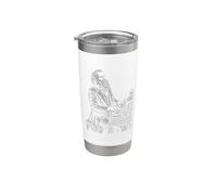 Johannes Brahms Compositor Vaso térmico de acero inoxidable de doble pared