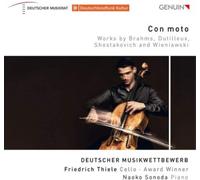 Johannes Brahms Con Moto: Works By Brahms, Dutilleux, Shostakovich and Wien (CD)