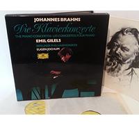 JOHANNES BRAHMS, EMIL GILELS, BERLINER PHILHARMONIKER, EUGEN JOCHUM - JOHANNES BRAHMS, EMIL GILELS, BERLINER PHILHARMONIKER, EUGEN JOCHUM die klavierkonzerte, 2 record boxset, 2707 064, booklet