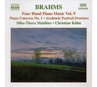 Johannes Brahms Four Hand Piano Music No. 9 (Matthies, Ko (CD) (Importación USA)
