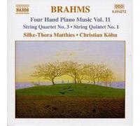 Johannes Brahms Four Hand Piano Music Vol. 11 (Matthies, (CD) (Importación USA)